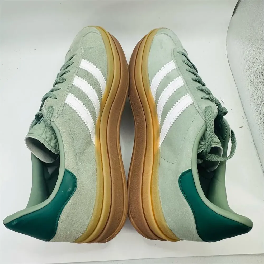 Adidas Gazelle Bold W Green Suede ID6998 | Women’s Size 7 US | New